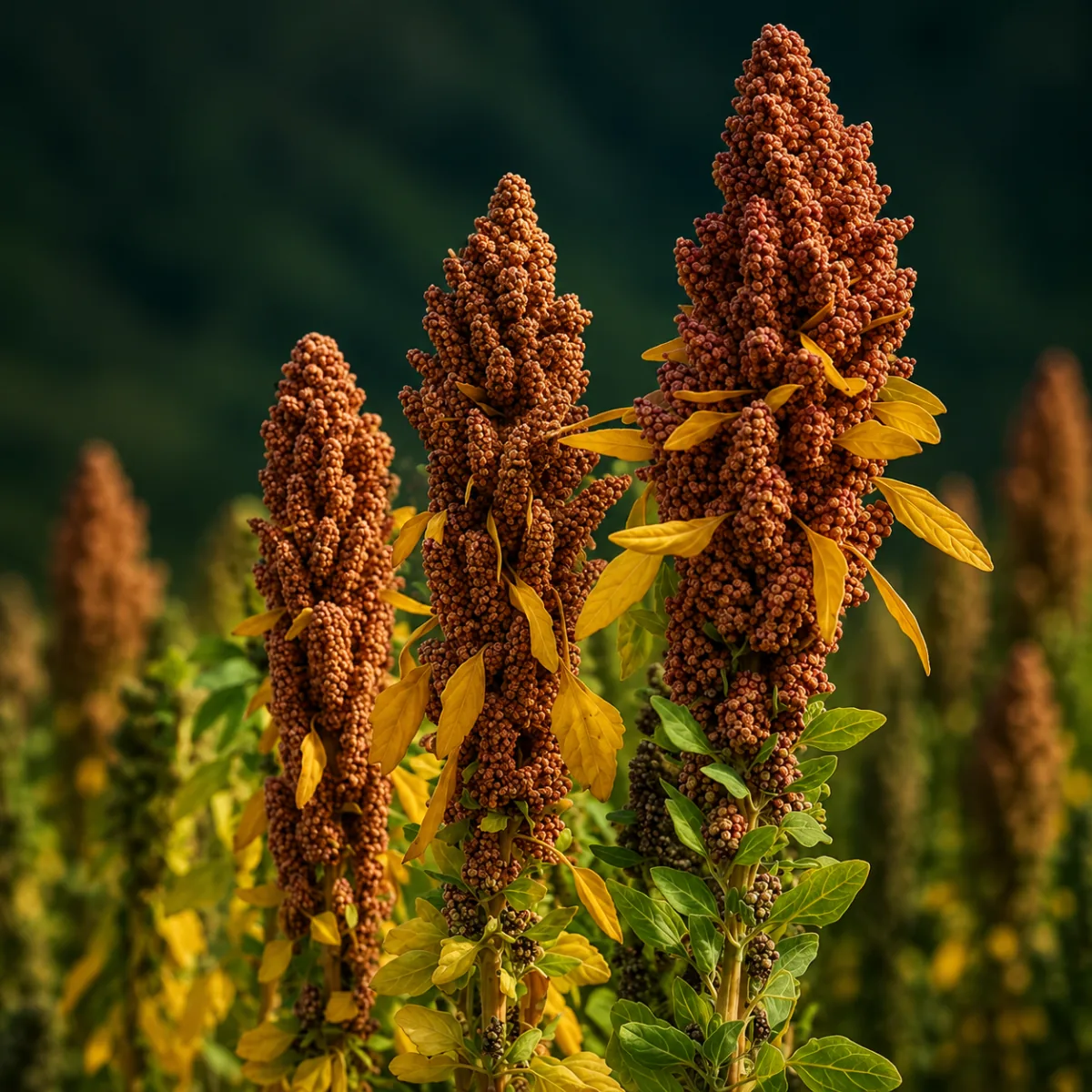 Cultivo de quinoa ayacuchana, uno de los tesoros de temporada